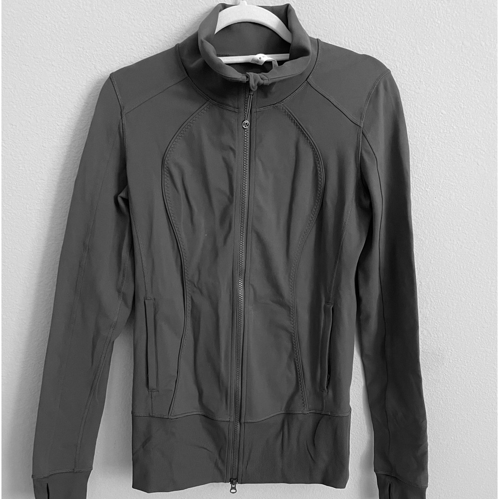 Lululemon, size 8, Full Zip Jacket, Gray